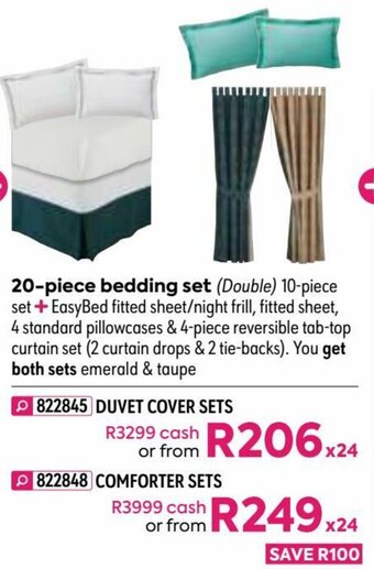 HomeChoice Duvet Cover Sets offer