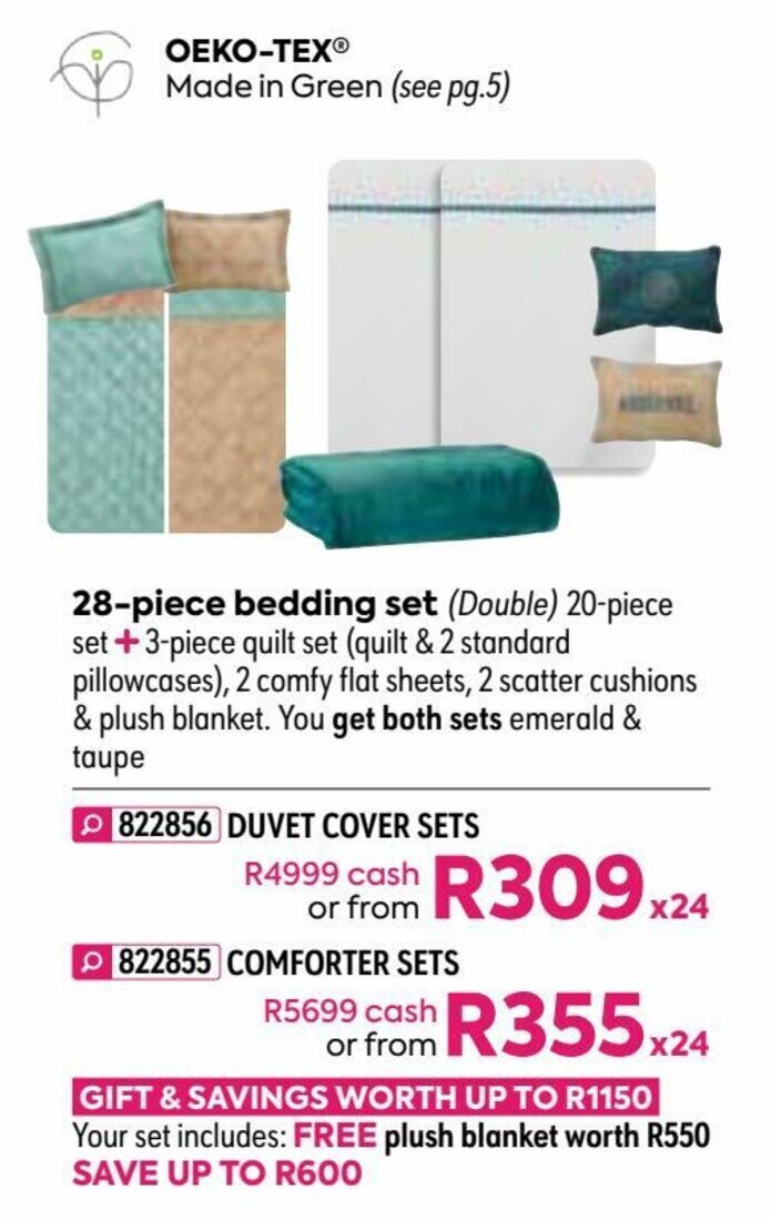 Duvet Cover Sets offer at HomeChoice