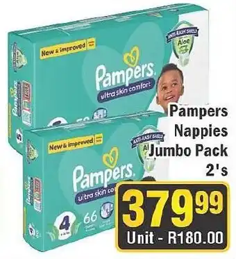 J&E Cash and Carry Pampers Nappies offer
