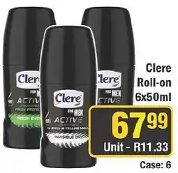 J&E Cash and Carry Cleré Roll-on offer