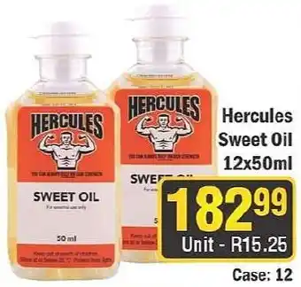 J&E Cash and Carry Hercules Sweet Oil offer