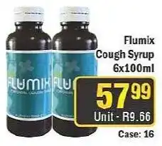 J&E Cash and Carry Flumix Cough Syrup offer