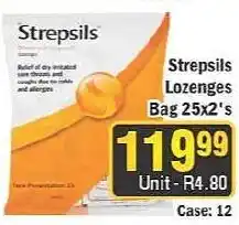 J&E Cash and Carry Strepsils Lozenges offer