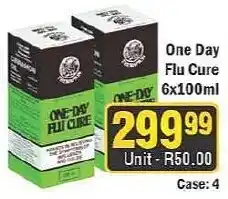 J&E Cash and Carry One Day Flu Cure offer