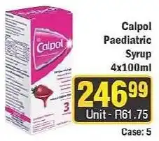 J&E Cash and Carry Calpol Paediatric Syrup offer