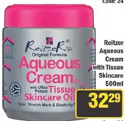 J&E Cash and Carry Reitzer's Aqueous Cream offer