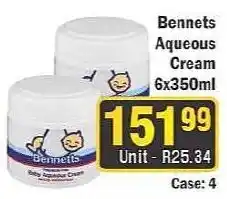 J&E Cash and Carry Bennets Aqueous Cream offer