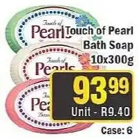 J&E Cash and Carry Touch of Pearl Bath Soap offer