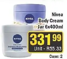 J&E Cash and Carry Nivea Body Cream offer