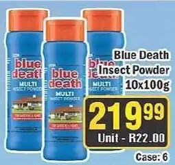 J&E Cash and Carry Blue Death Insect Powder offer