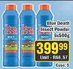 J&E Cash and Carry Blue Death Insect Powder offer