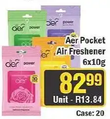 J&E Cash and Carry Aer Pocket Air Freshener offer