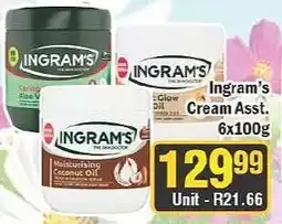 J&E Cash and Carry Ingram's Cream Assorted offer