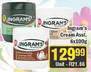 J&E Cash and Carry Ingram's Cream Assorted offer