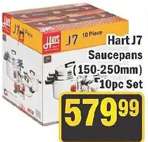J&E Cash and Carry Hart J7 Saucepans offer