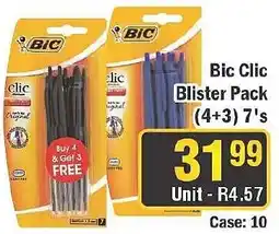J&E Cash and Carry Bic Clic Blister Pack offer