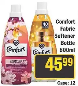 J&E Cash and Carry Comfort Fabric Softener Bottle offer