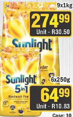 J&E Cash and Carry Sunlight 5in1 Handwash Pow offer