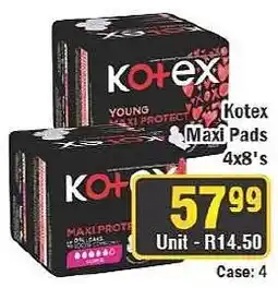 J&E Cash and Carry Kotex Maxi Pads offer