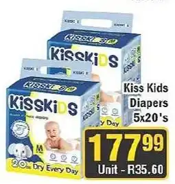 J&E Cash and Carry Kiss Kids Diapers offer