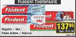 J&E Cash and Carry Flodent Toothpaste offer