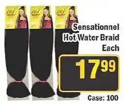 J&E Cash and Carry Sensationnel Hot Water Braid offer