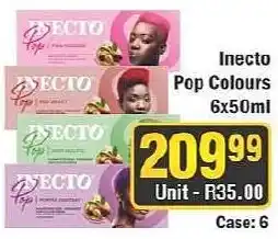 J&E Cash and Carry Inecto Pop Colours offer