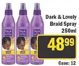 J&E Cash and Carry Dark & Lovely Braid Spray offer