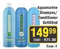 J&E Cash and Carry Aquamarine Shampoo/Conditioner offer