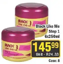J&E Cash and Carry Black Like Me Step 1 Perfuming Gel offer