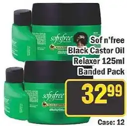 J&E Cash and Carry Sof n'free Black Castor Oil Relaxer offer