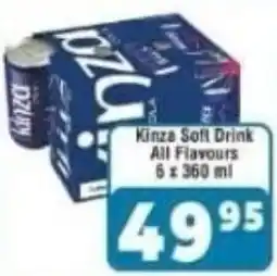 DB Cash And Carry Kinza Soft Drink All Flavours offer