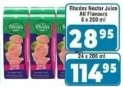 DB Cash And Carry Rhodes Nectar Juice All Flavours offer