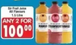 DB Cash And Carry Sir Fruit Juice All Flavours offer