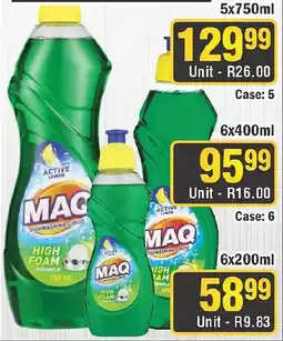 J&E Cash and Carry MAQ Dishwashing Liquid offer