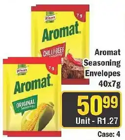 J&E Cash and Carry Aromat Seasoning Envelopes offer