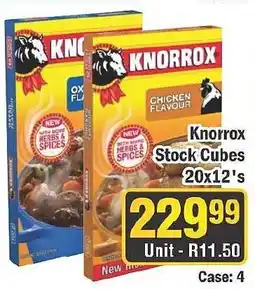 J&E Cash and Carry Knorrox Stock Cubes offer
