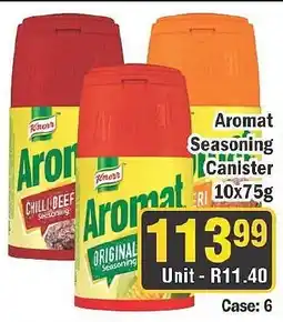 J&E Cash and Carry Aromat Seasoning Canister offer