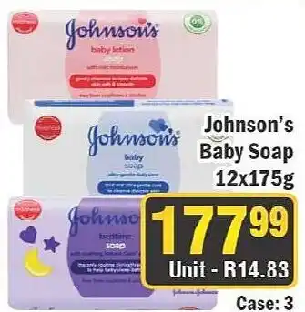 J&E Cash and Carry Johnson's Baby Soap offer