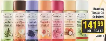 J&E Cash and Carry Bramley Tissue Oil Assorted offer