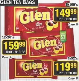 J&E Cash and Carry Glen Tea African Blend offer