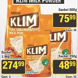 J&E Cash and Carry Nestle KLIM FULL CREAM INSTANT MILK POWDER offer