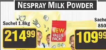 J&E Cash and Carry Nespray Milk Powder offer