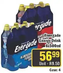 J&E Cash and Carry Energade Energy Drink offer