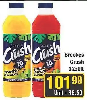 J&E Cash and Carry Brookes Crush offer