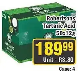 J&E Cash and Carry Robertsons Tartaric Acid offer