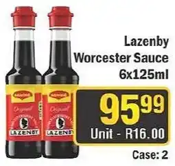 J&E Cash and Carry Lazenby Worcester Sauce offer