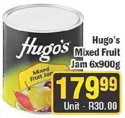 J&E Cash and Carry Hugo's Mixed Fruit Jam offer