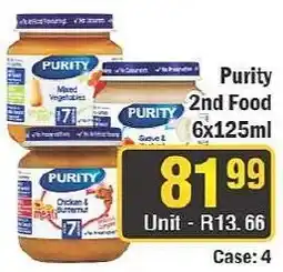 J&E Cash and Carry Purity 2nd Food offer