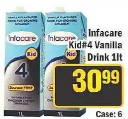 J&E Cash and Carry Infacare Kid#4 Vanilla Drink offer